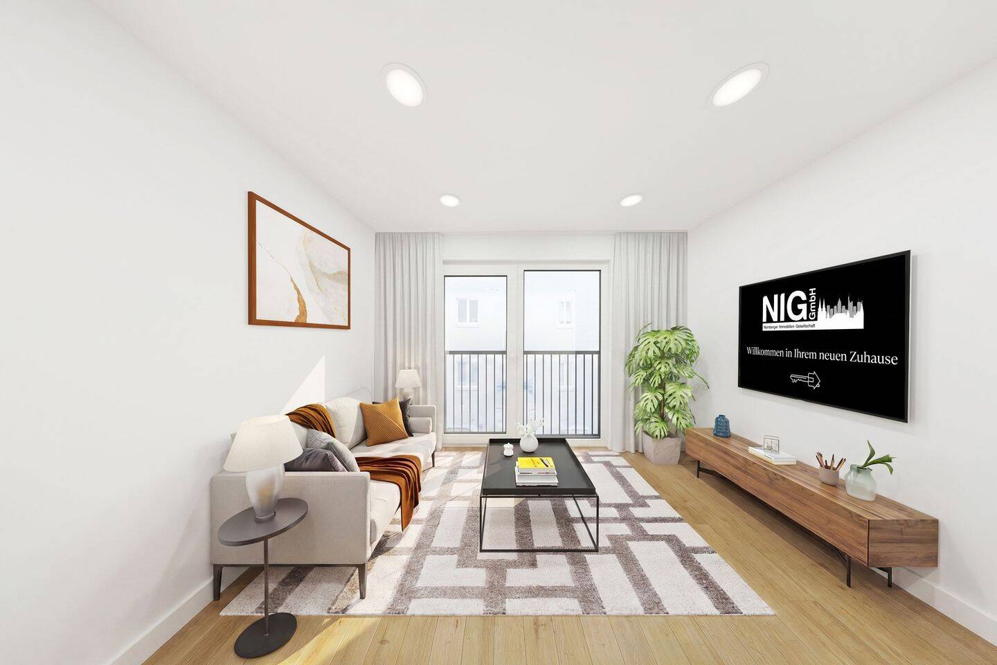 Erstbezug nach Kernsanierung auf Neubau-Standard | 3 Zimmer | Balkon | Aufzug | Wärmepumpe | Nürnberg-Gibitzenhof, 90443 Nürnberg