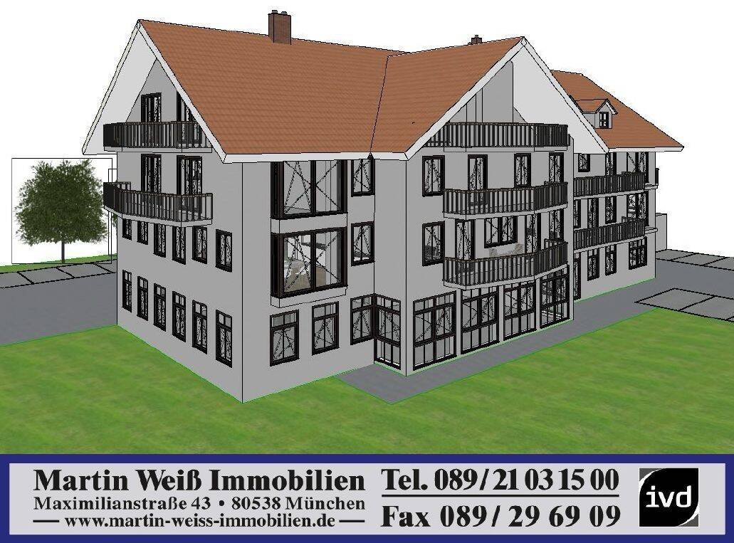 Erstbezug nach Neuausbau: Großzügige 3-Zimmer-Wohnung am Isarhochufer in Grünwald, 81379 München (Sendling Sendling-Westpark Thalk. Obersendl.-Forsten-Fürstenr.-Solln)