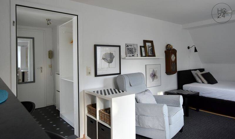 Möbliertes 1 Zimmer Dachgeschoss Apartment im Zentrum von Kempten, 87435 Kempten (Allgäu) (Adelharz Eich Kempten Rothkreuz Steufzgen)