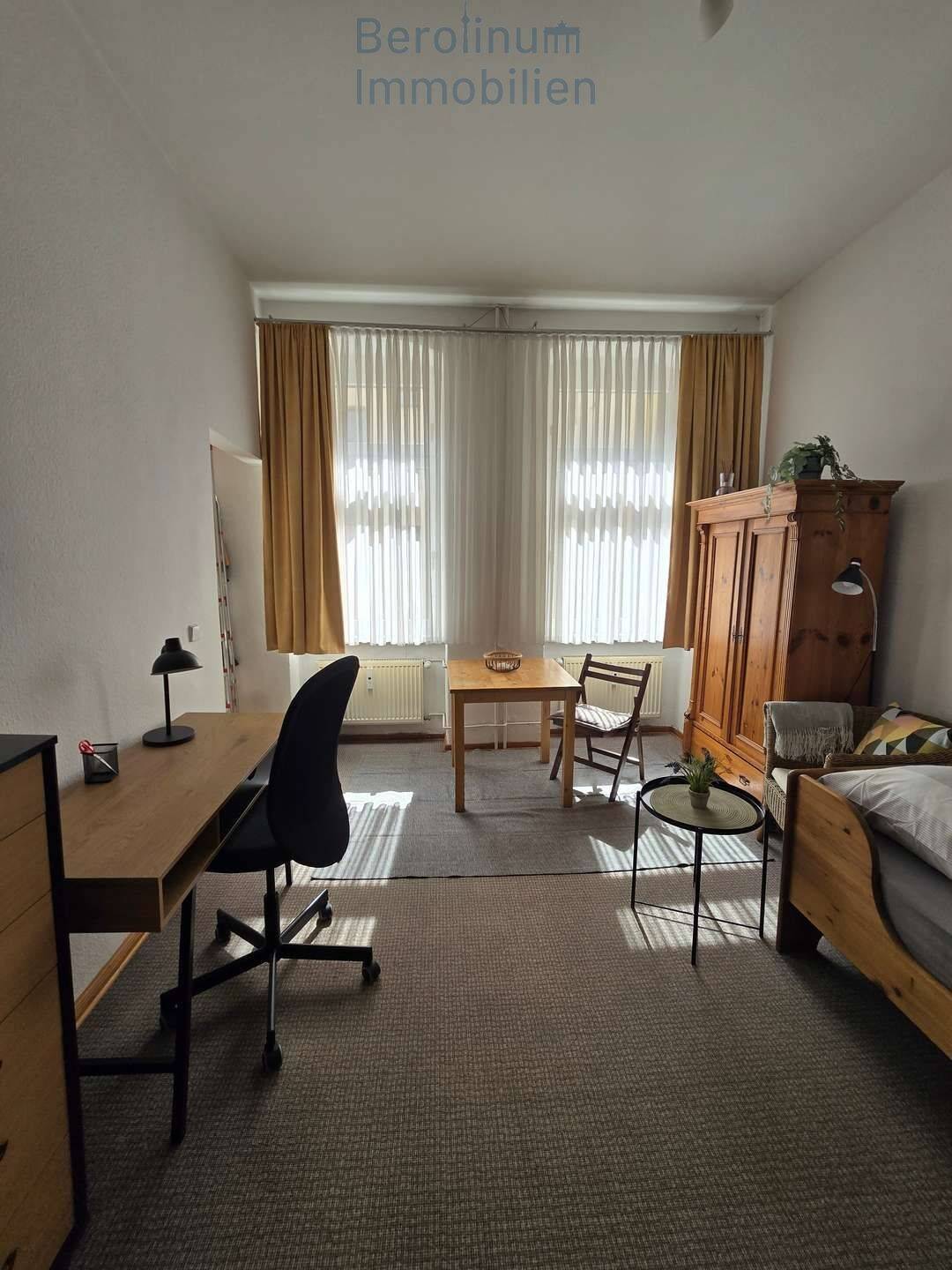 Möblierte 2-Zimmer-Wohnung im 2. Obergeschoss – All Inclusive!, 10999 Berlin (Friedrichshain-Kreuzberg Kreuzberg)