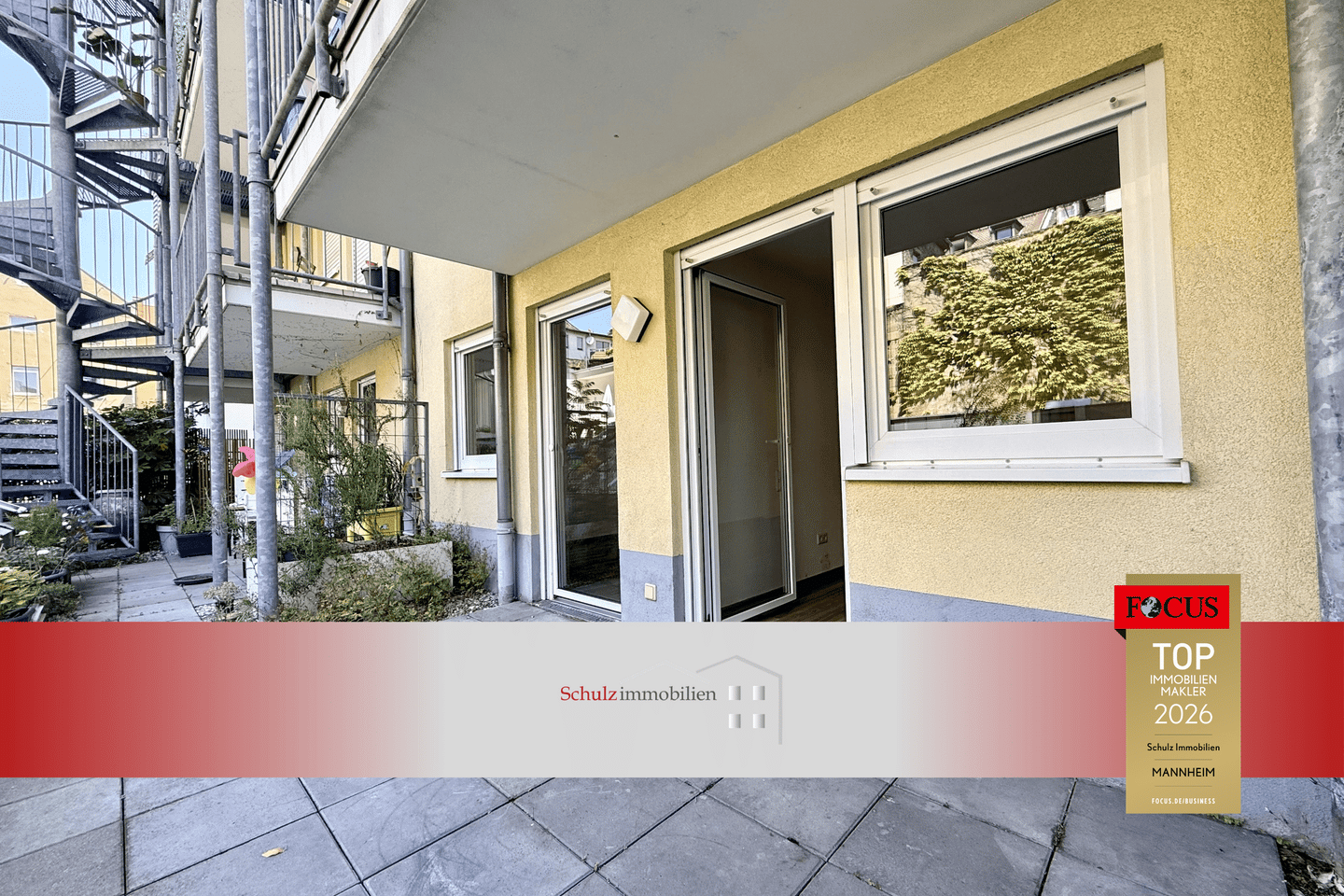 MA-City – gepflegte 2 ZKB/Terrasse Barrierefreie Wohnung, 68161 Mannheim (Innenstadt Oststadt Quadrate Schwetzingerstadt)