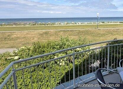 Schönberger Strand: Erste Reihe am Deich- Helle Ferienwohnung mit freiem Blick auf die Ostsee – 24217 Schönberg (Holstein) – Bild 1 von 5