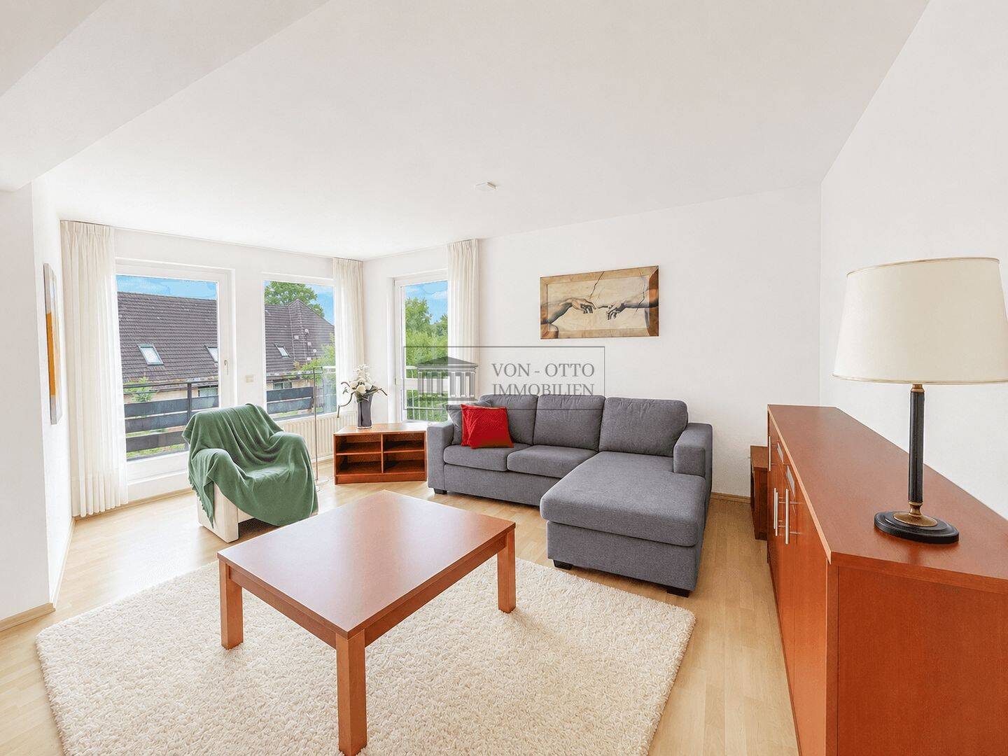 Ihr neues Zuhause in Oberneuland – lichtdurchflutete 3 Zimmer Wohnung mit zwei Balkonen, 28325 Bremen (Ellenerbrok-Schevemoor Oberneuland Tenever)
