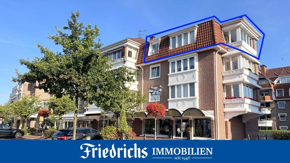 Attraktive 3-Zimmer-Obergeschosswohnung mit Loggia im Zentrum von Bad Zwischenahn, 26160 Bad Zwischenahn