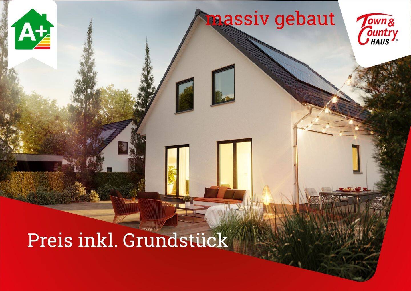 massiv gebaut, Preis schlüsselfertig inkl. Grundstück, 54516 Wittlich