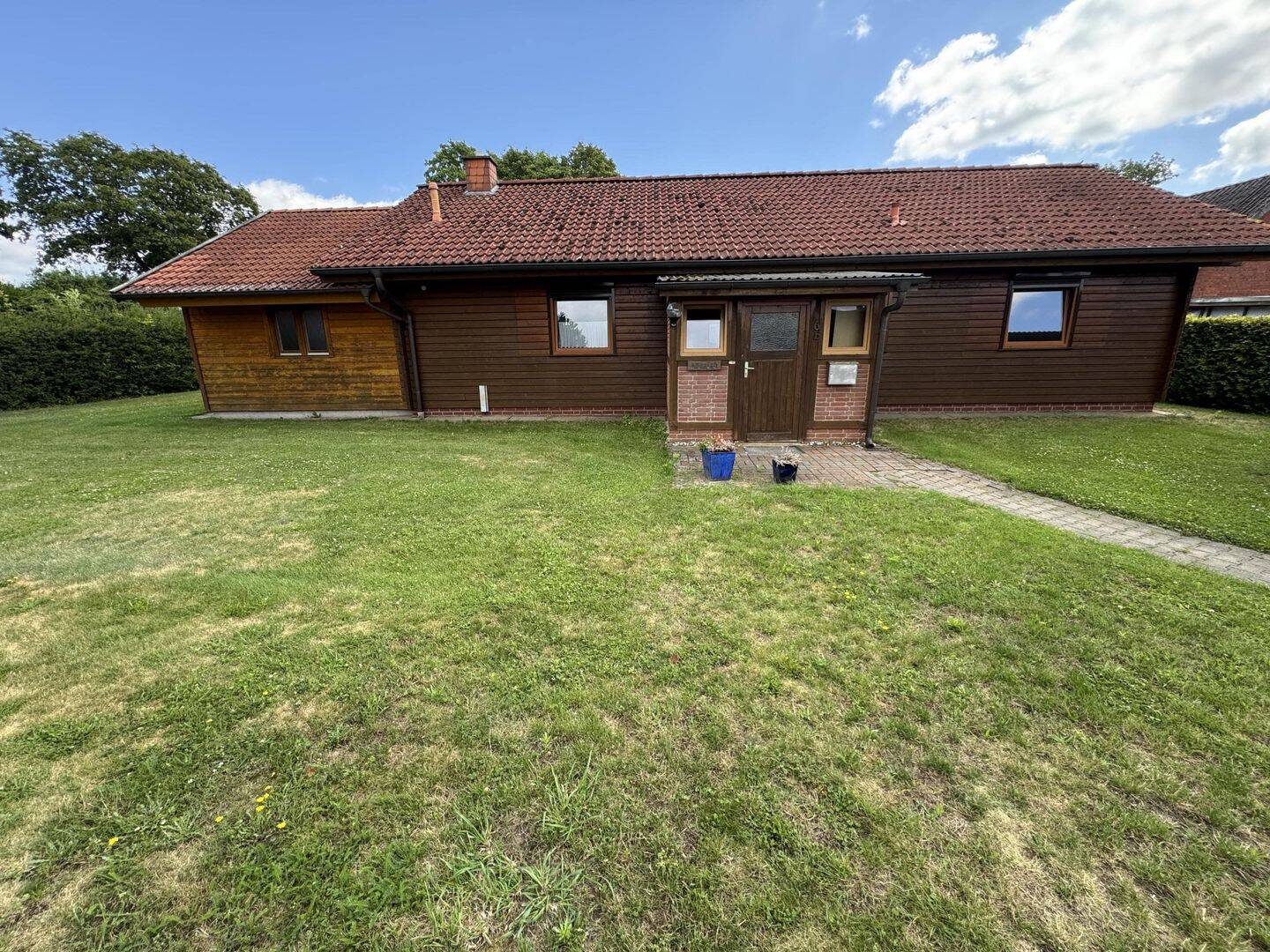 Charmantes Holzhaus, ebenerdiges Wohnen in Oetzen, 29588 Oetzen
