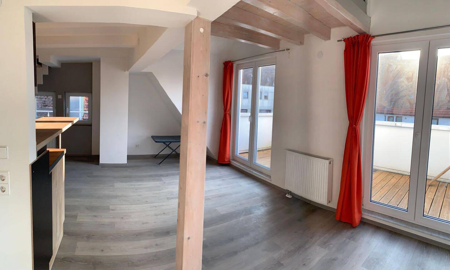 Neu renovierte 3-Zimmer-Wohnung mit Dachgalerie in Giengen a.d. Brenz, 89537 Giengen an der Brenz