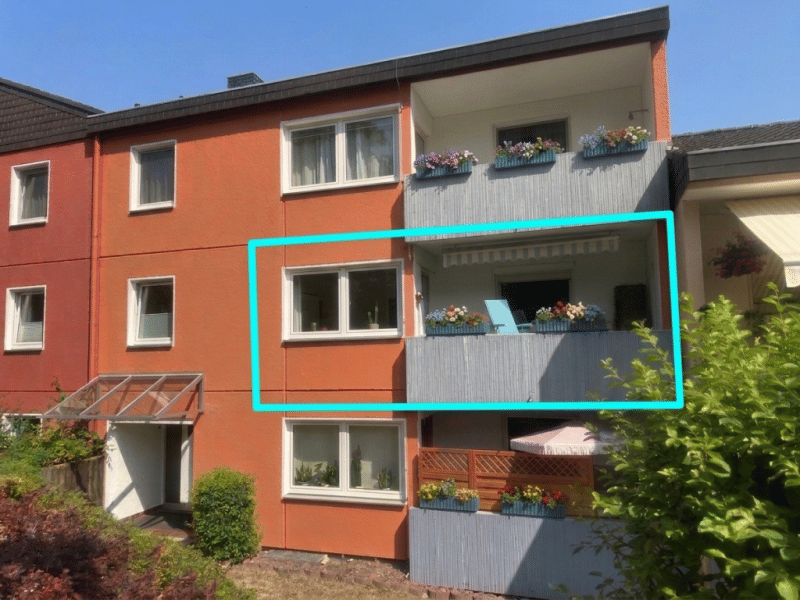 Gepflegte und barrierefreie 2 ZKB-Wohnung mit Loggia u. PKW-Stellplatz, 34212 Melsungen