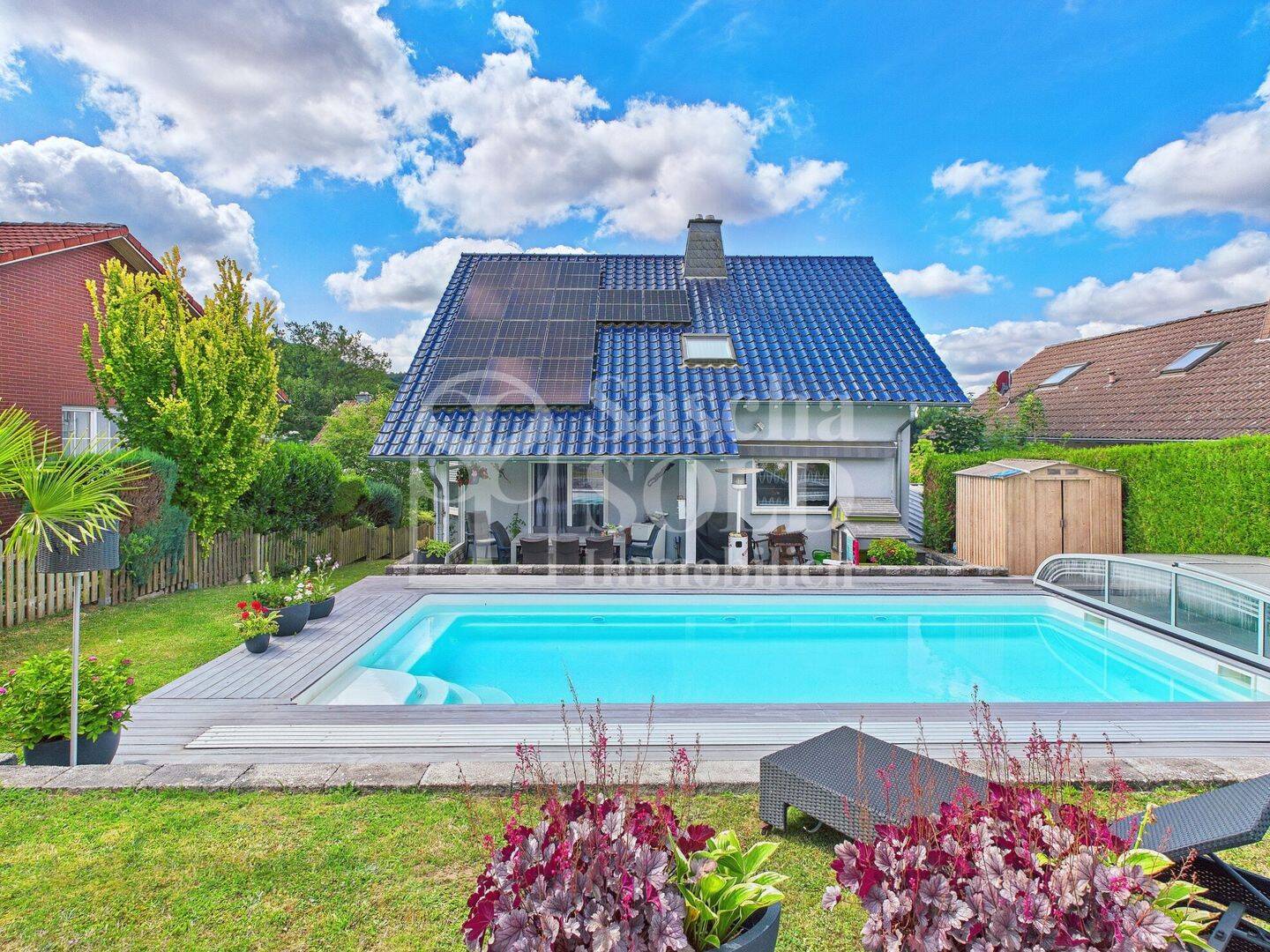 Freistehendes Einfamilienhaus mit Pool, Sauna und PV-Anlage – Viel Platz & Komfort in ruhiger Lage, 66564 Ottweiler