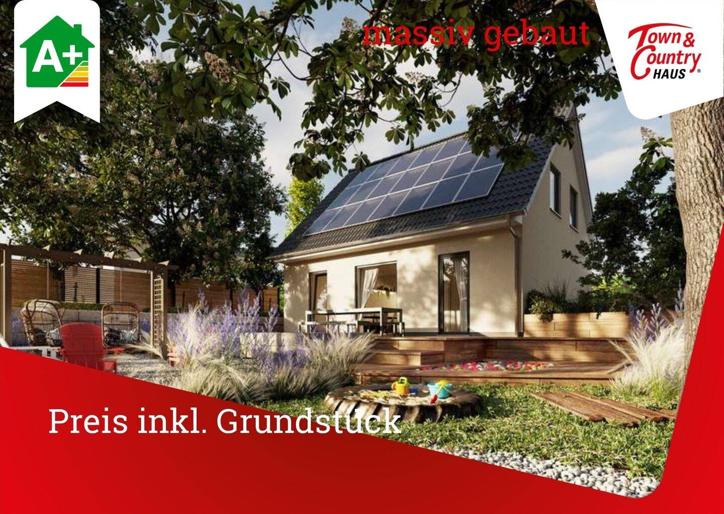 Flair 110, Preis inkl. Grundstück, massiv gebaut, 54329 Konz