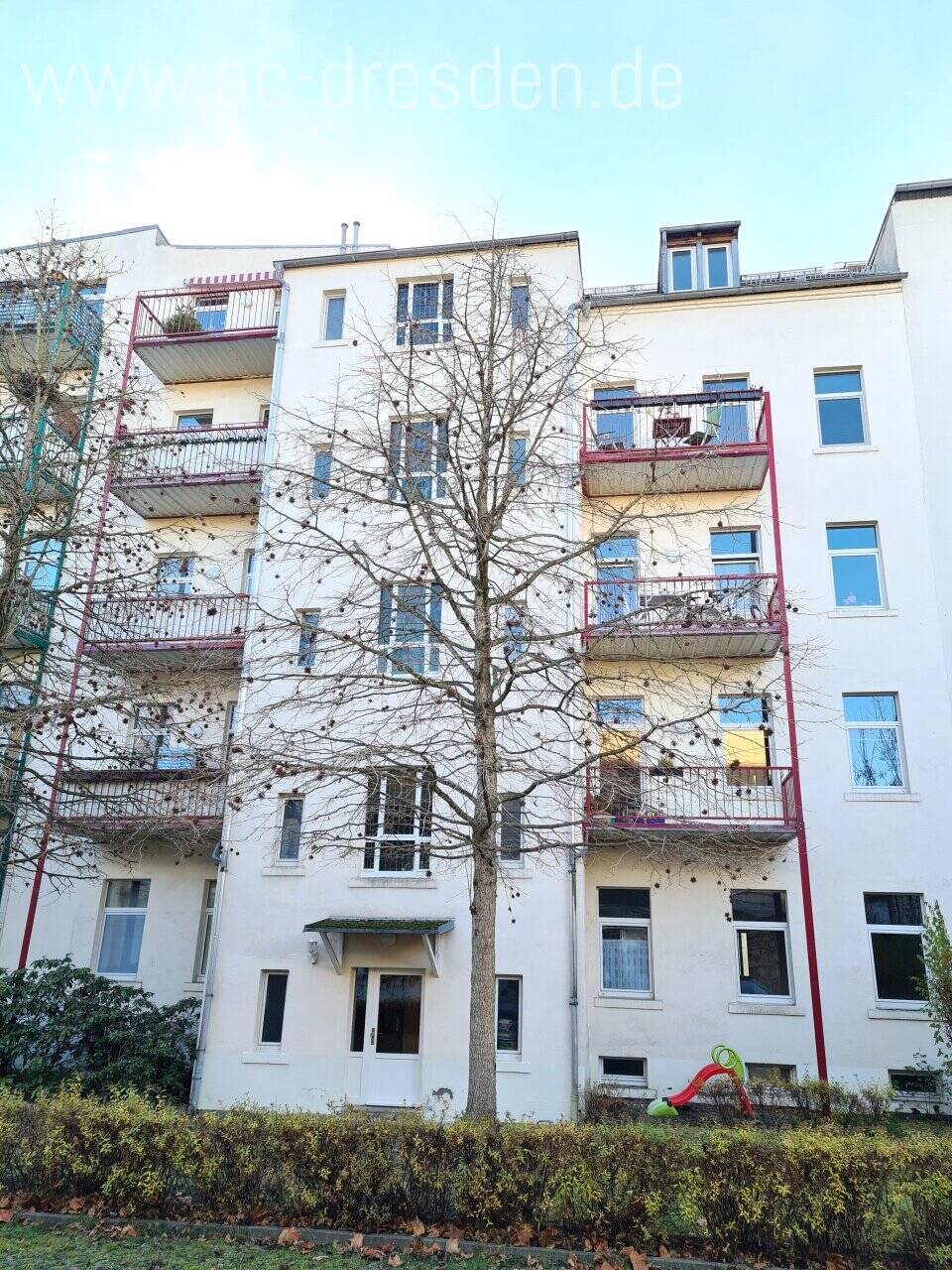 Helle 3-Raum-Wohnung mit Balkon im kernsanierten Gründerzeithaus im Lutherviertel, 9126 Chemnitz (Altchemnitz Bernsdorf Gablenz Lutherviertel Sonnenberg)