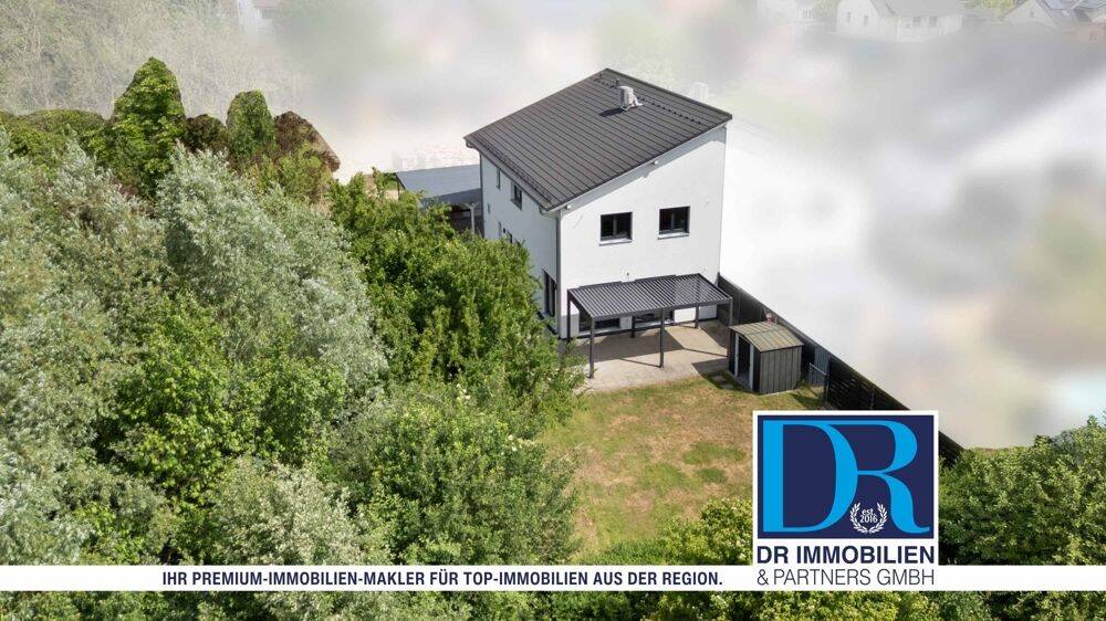 Doppelhaushälfte am Biotop mit Doppelcarport, moderner Einrichtung und Klimaanlage, 93326 Abensberg