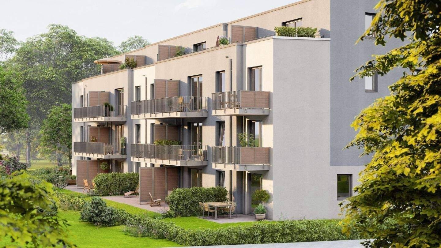 NEUBAU, ERSTBEZUG: 2-Zimmerwohnung mit Südbalkon, 22844 Norderstedt