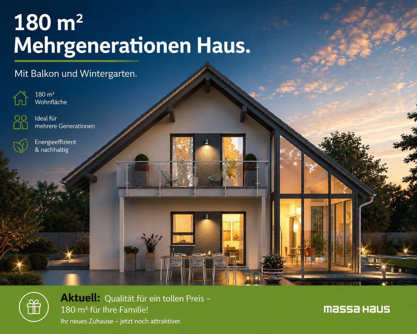 Mehrgenerationenhaus – inkl. Balkon und Wintergarten, 72818 Trochtelfingen