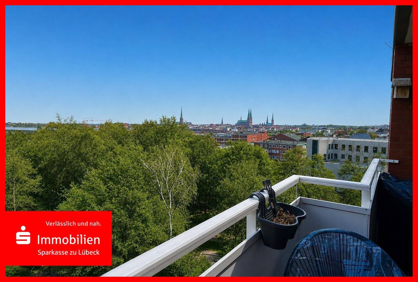 Provisionsfrei! 3,5- Zimmer-Eigentumswohnung mit Aussicht!, 23554 Lübeck (Innenstadt Sankt Lorenz Nord Sankt Lorenz Süd)