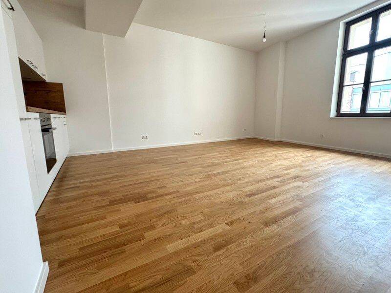 Sofort einziehen! 2-Zimmer-Erstbezug mit Einbauküche und Wannenbad, 6108 Halle (Saale) (Altstadt Giebichenstein Innenstadt Paulusviertel Saaleaue)