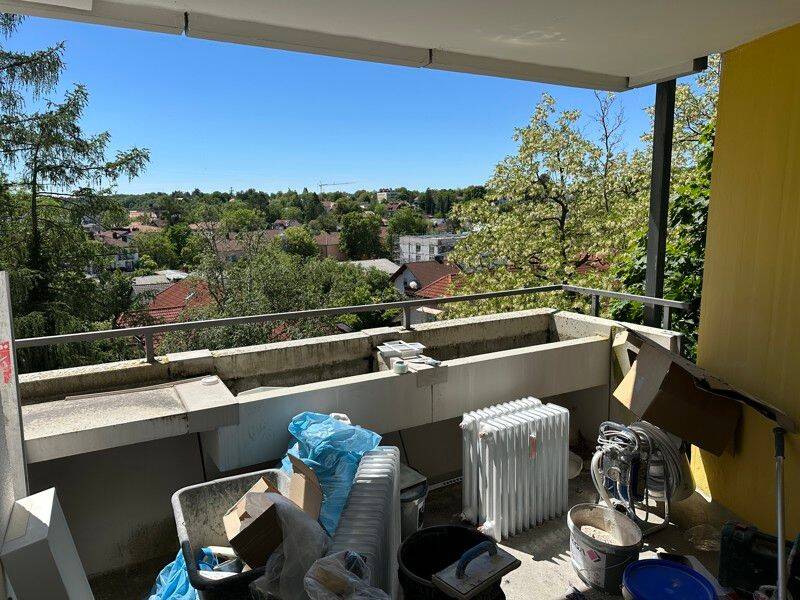 Toller Ausblick! 1,5 Zimmer mit Einbauküche und Balkon, 82131 Gauting