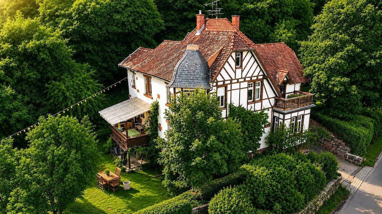 Ein privates Juwel am Altvaterberg – Historische Villa mit einzigartigem Charakter in Alleinlage, 77933 Lahr/Schwarzwald