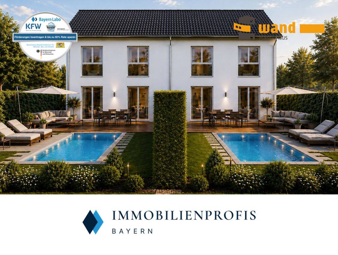 Bestlage Straßlach Dingharting: Neubau-DHH inkl. Homeoffice-Keller | A+ | familienfreundliche Lage, 82064 Straßlach-Dingharting