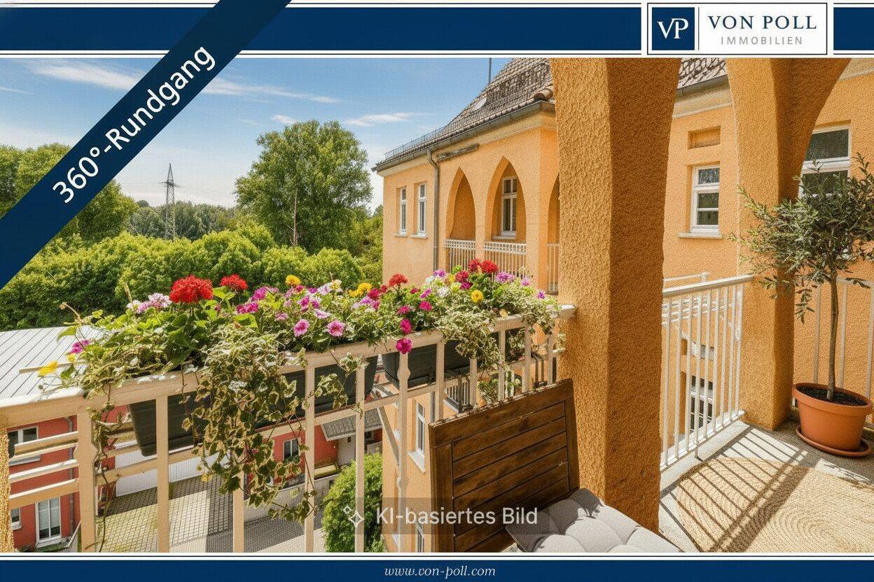 VON POLL | Historischer Charme trifft Wiesengrundblick! – 90762 Fürth – Bild 1 von 11