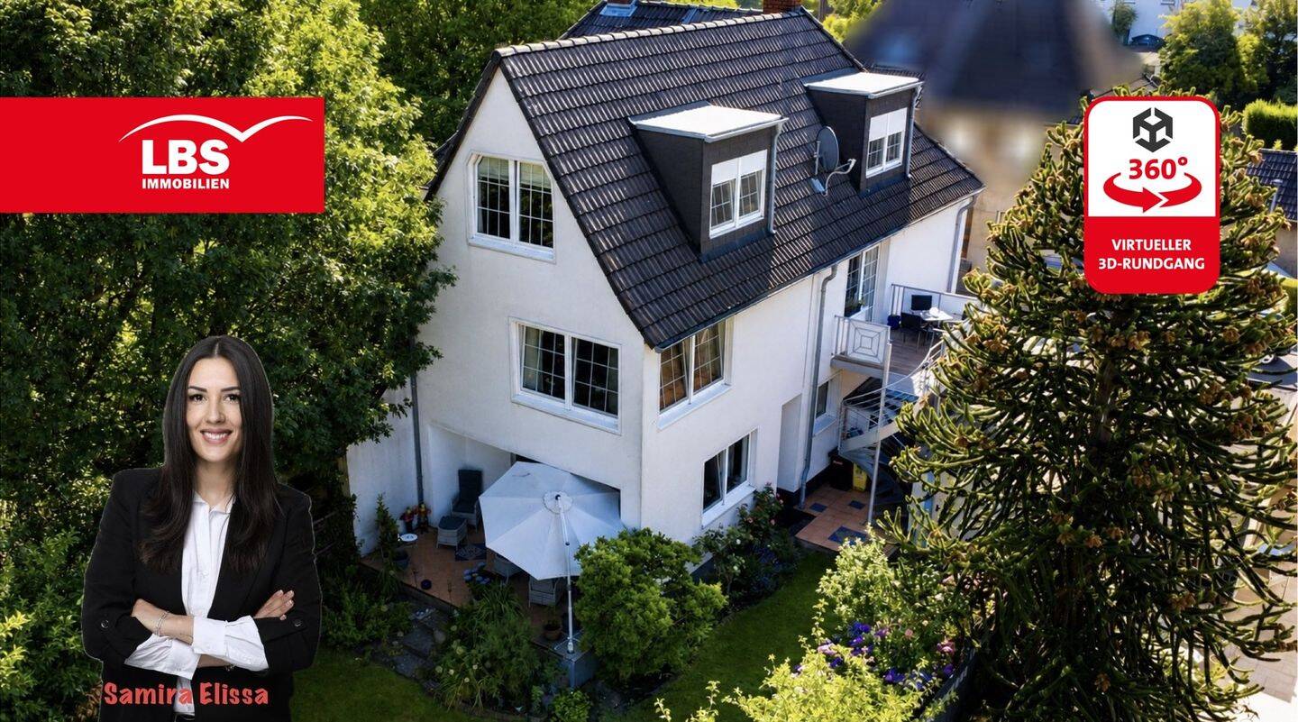 Großzügiges Zweifamilienhaus mit Traumgarten!, 45886 Gelsenkirchen (Ückendorf)