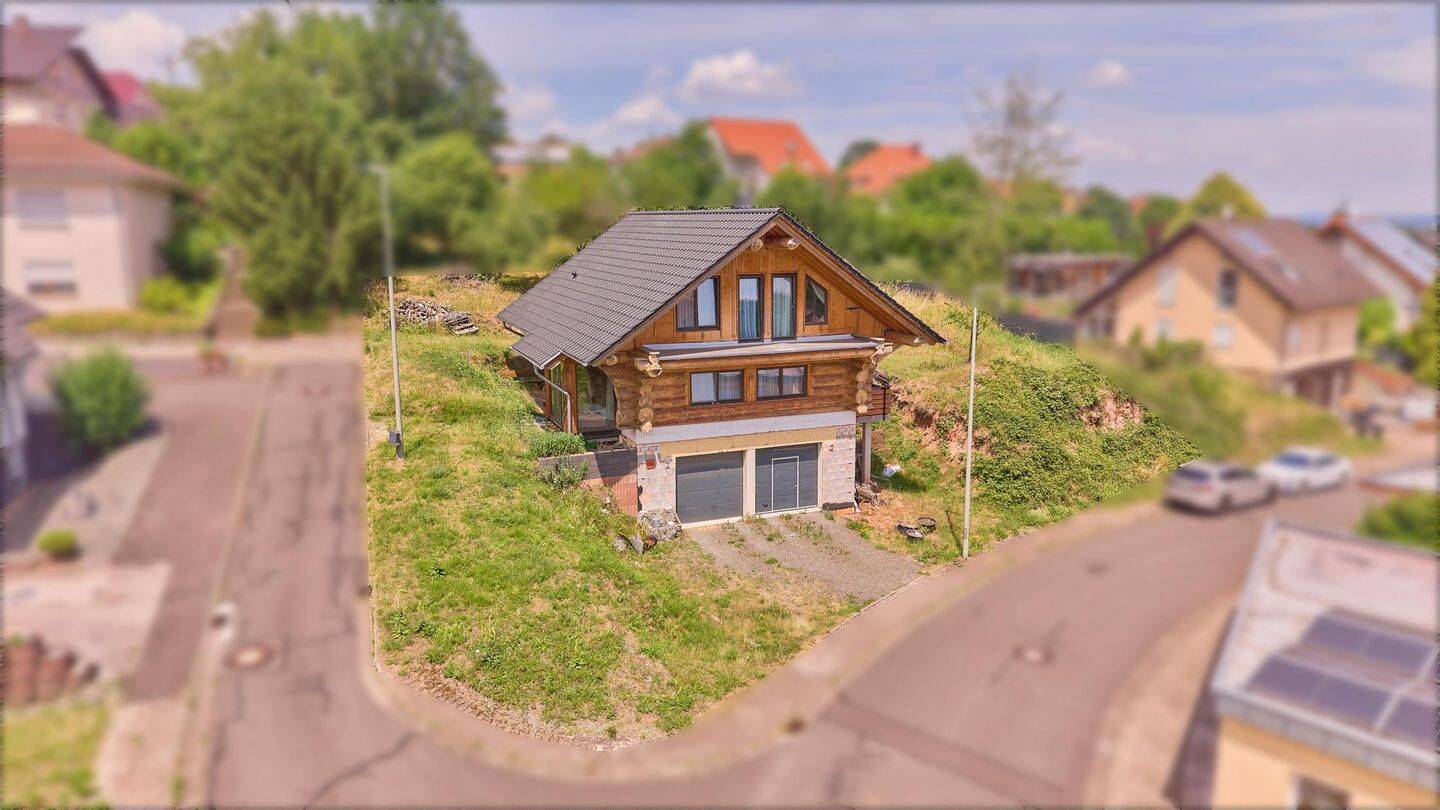 Energieeffizientes kanadisches Holz-Blockhaus aus 2019, 66916 Dunzweiler