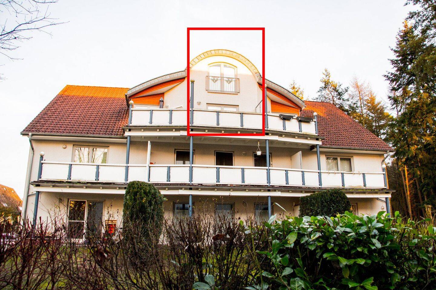 Ruhige 2-Zimmer Etagenwohnung mit Balkon, Keller und Autostellplatz in Neuenkirchen bei Soltau, 63qm