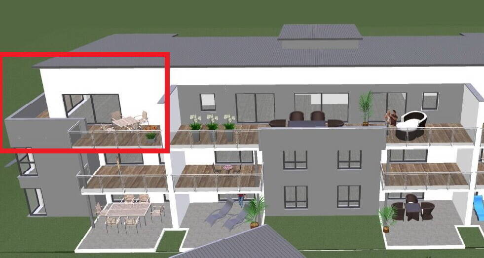 Penthouse-Wohnung 112 qm in Kümmersbruck inkl EBK, 92245 Kümmersbruck