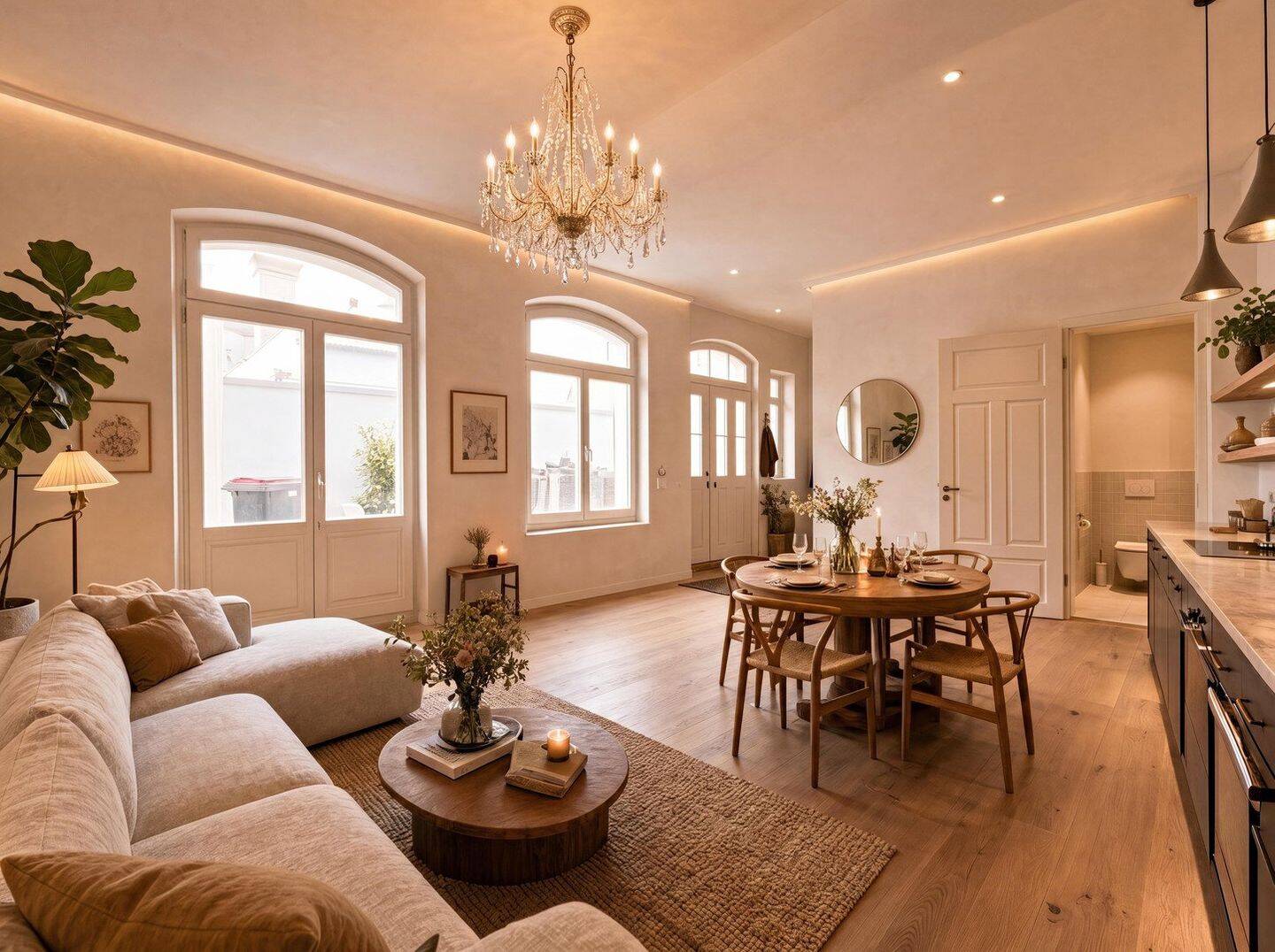Wohnen wie im eigenen Haus – großzügige 5-Zimmer-Wohnung im kernsanierten Denkmal, 52066 Aachen
