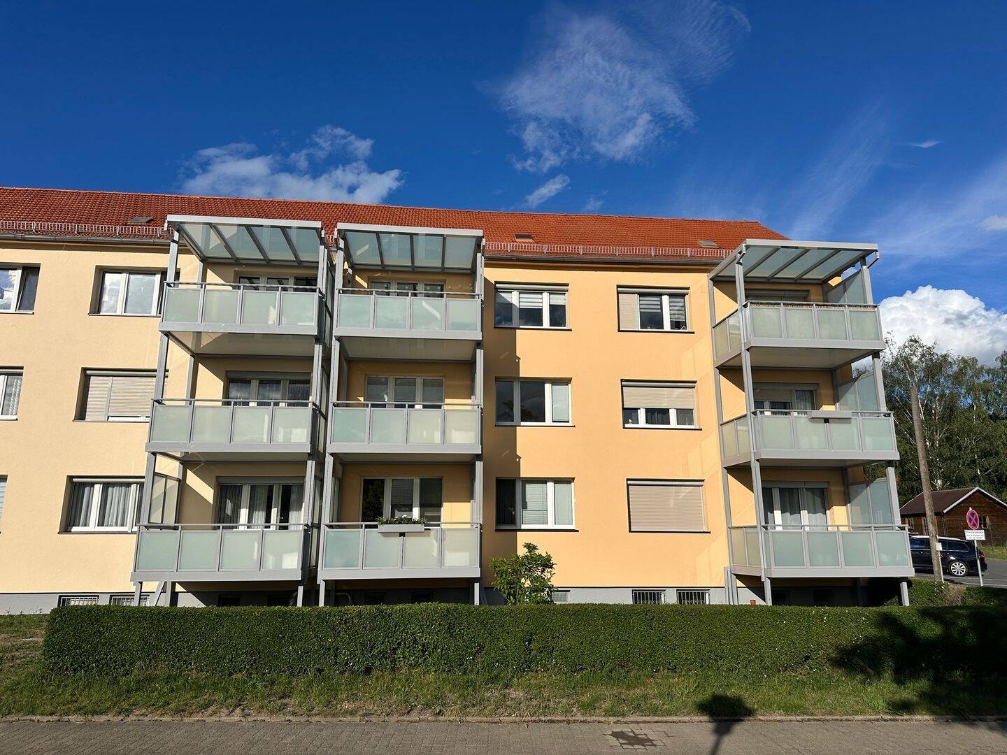 Gepflegte 3 Zi.-Wohnung mit Balkon und Einbauküche, 7338 Kaulsdorf