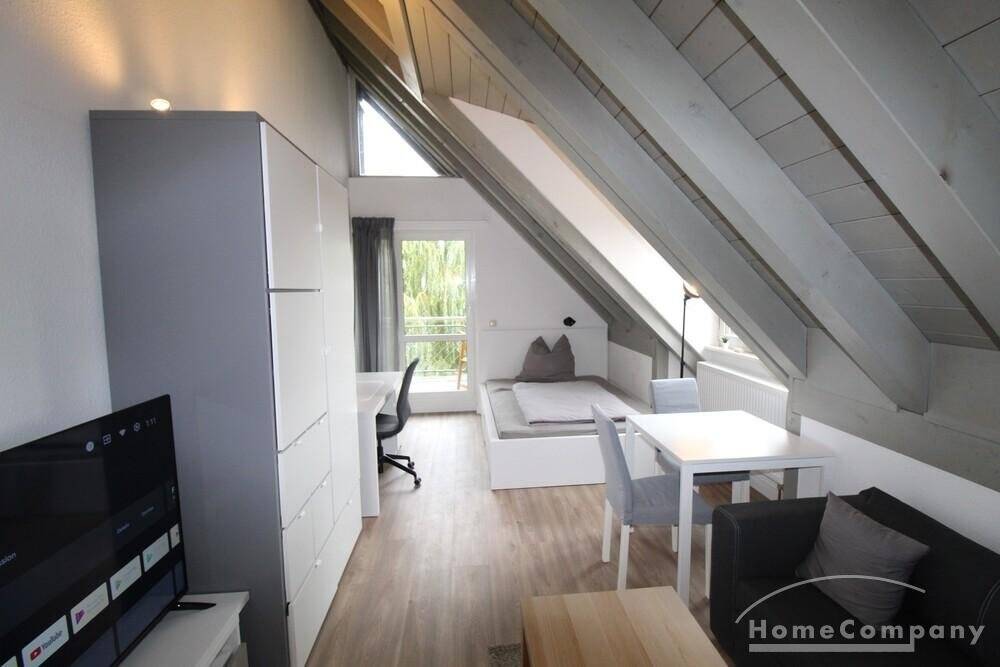2492824 HomeCompany Dresden Möbliert/Furnished Studio Apartment mit Balkon in Dresden-Plauen max. 2 Personen