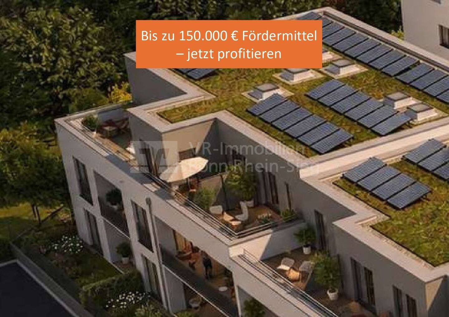 3-Zimmer-Dachgeschosswohnung mit großer Dachterrasse und idyllischem Blick, 53347 Alfter