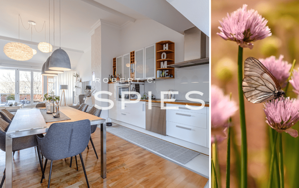 Maritimes Wohnen: Schöne 4-Zimmer-Maisonettewohnung mit Blick auf die Weser