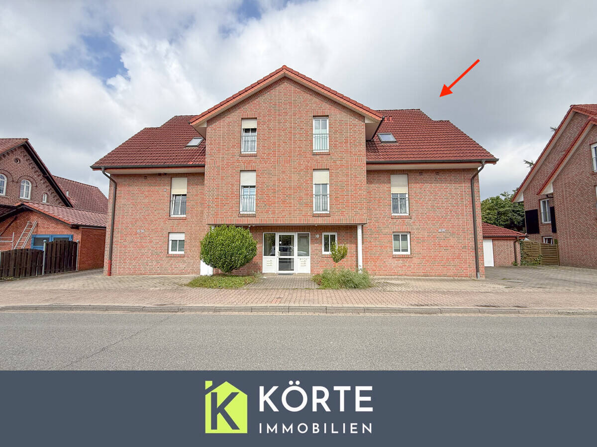 Lingen – Innenstadt: Maisonette-Wohnung mit Balkon und Stellplatz zu verkaufen!, 49808 Lingen (Ems)