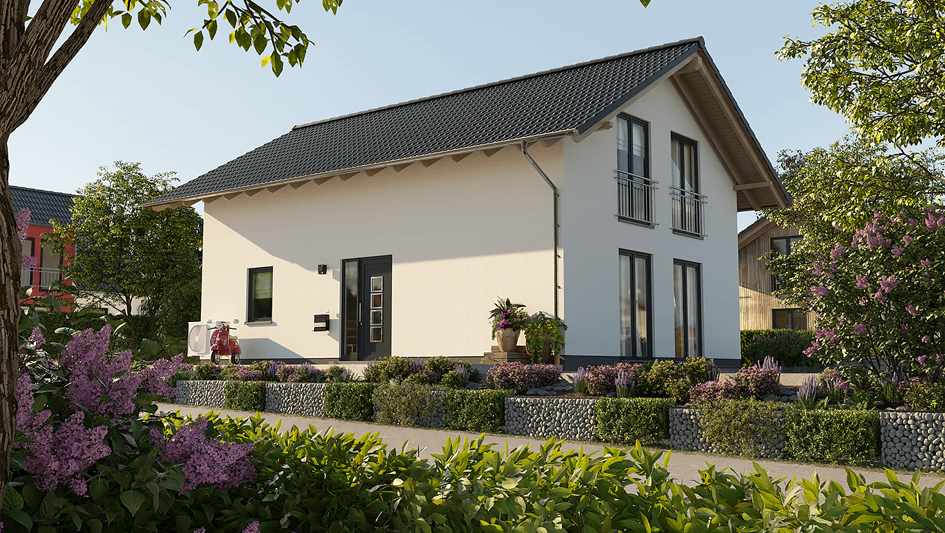 Haus mit 1m Dachüberstand, Preis inkl. Grundstück, 66450 Bexbach