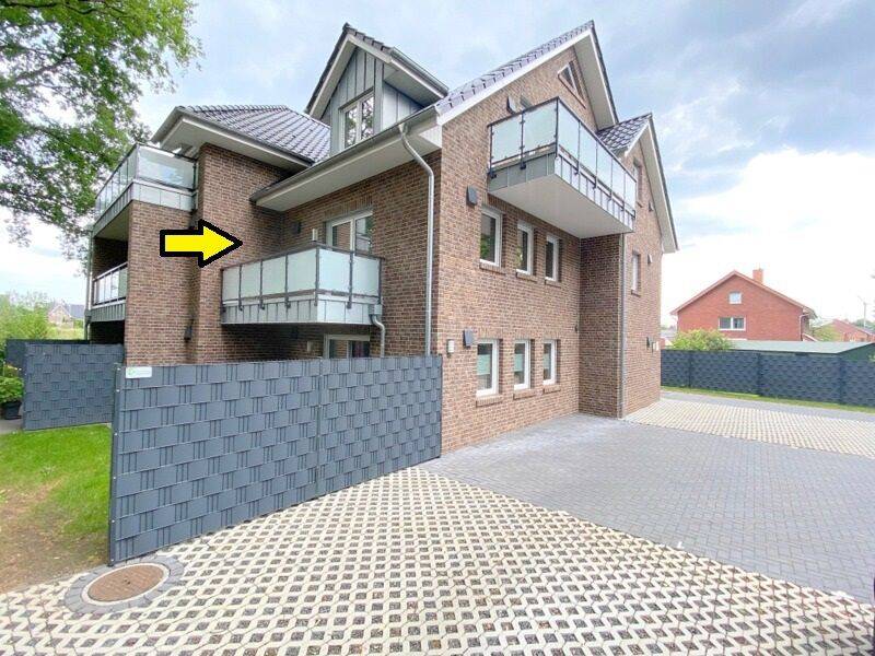 Neuwertige Single-Wohnung mit Balkon in Haren-Emmeln zu vermieten, 49733 Haren (Ems)