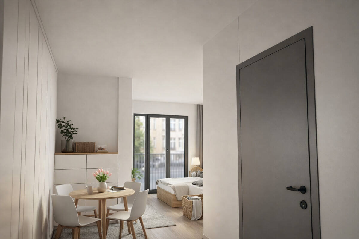 SCHÖNEBERG / KREUZBERG: BESTE LAGE: ERSTBEZUG im LUXUS Neubau: 1,5-Zimmer-Whg + LUXUS Bad und Balkon, 10829 Berlin (Tempelhof-Schöneberg Schöneberg)