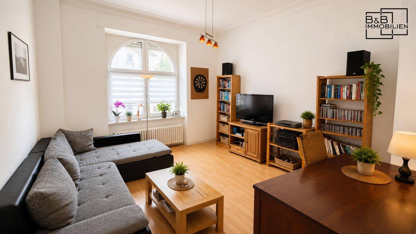 B & B Immobilien: Charmante 3 ZKB Wohnung mit Altbauflair und Gartenmitbenutzung in Trier-Pallien, 54294 Trier