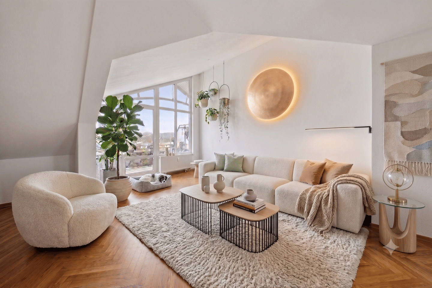 Wohntraum mit Alpenpanorama: Charaktervolle 3,5-Zimmer-Dachgeschosswohnung, 82024 Taufkirchen