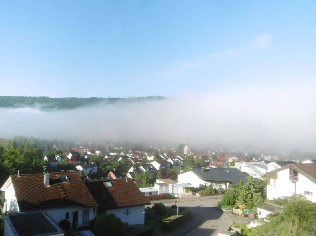 Aussicht aus Terrassenwohnung mit Bürobereich, 73655 Plüderhausen