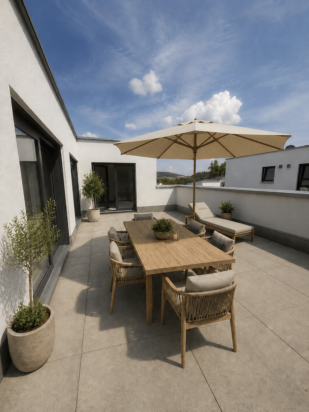 Moderne 3-Zimmer-Wohnung mit Dachterrasse in Bad Mergentheim, 97980 Bad Mergentheim