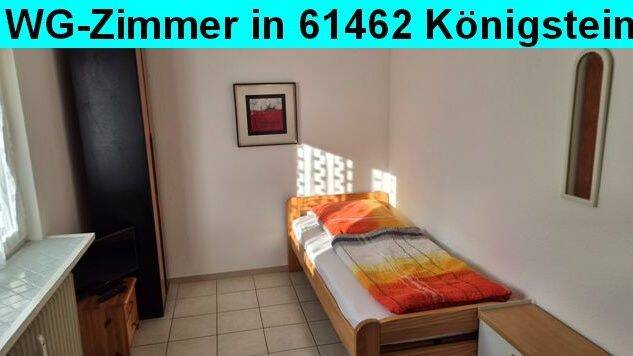 ⚡  REINKOMMEN & WOHLFÜHLEN: Möbliertes Zimmer in 61462 Königstein mit Top-Anbindung & Stellplatz – 1 Min. zur Bahn!, 61462 Königstein im Taunus