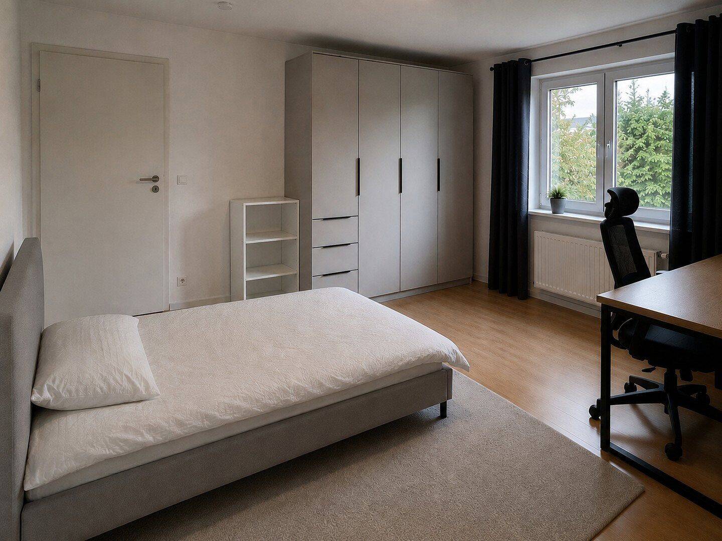 Helles möbliertes WG-Zimmer (15 m²) in neuer 3er-WG | Köln-Mülheim, 51065 Köln (Mülheim Buchforst Buchheim)