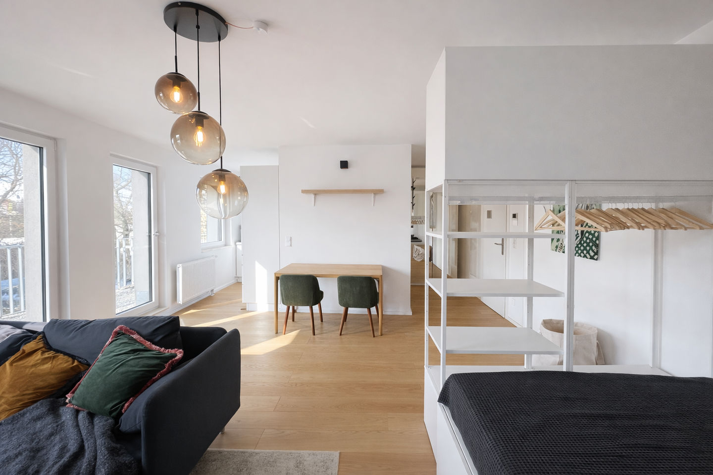 WE4 Moderne, voll möblierte Designwohnung in ST. JOHANNIS, 90427 Nürnberg