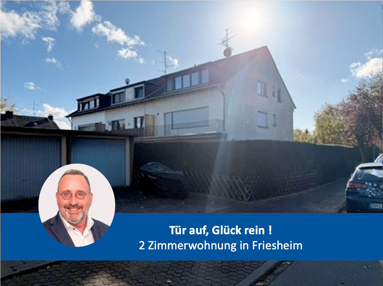 Tür auf, Glück rein – 2-Zimmerwohnung zum Ankommen & Bleiben, 50374 Erftstadt