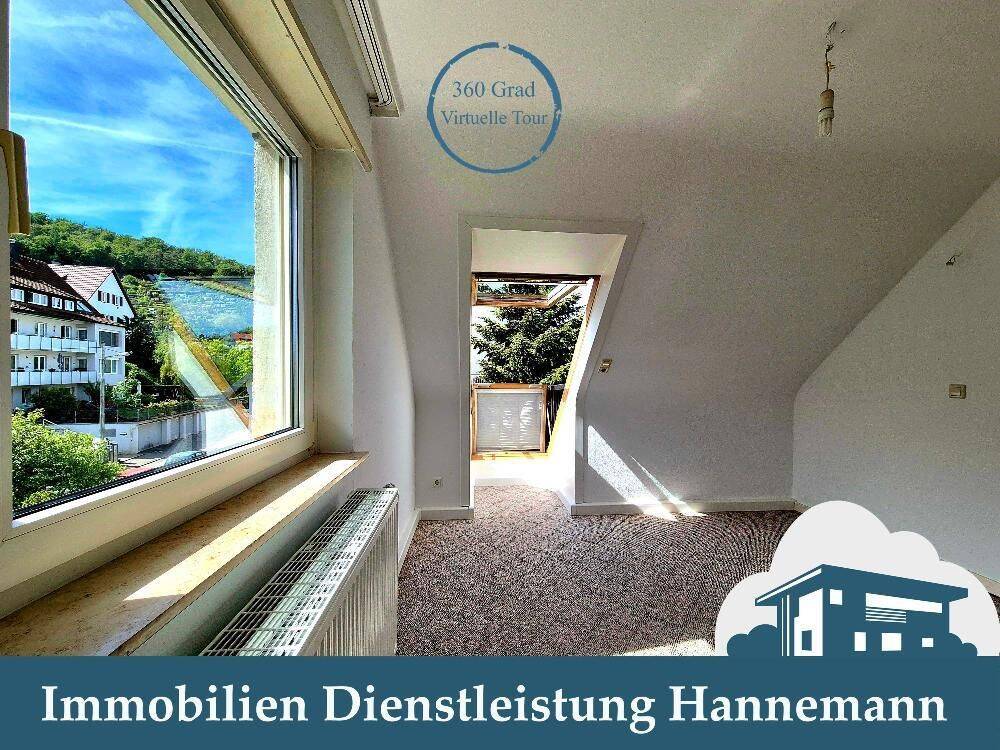 2 Zi. Whg, DG, ca. 45 m², schöner Blick Richtung Wald, ruhig und hell, Garage optional, HHL- Plettenbergsiedlung, 70186 Stuttgart (Ost)