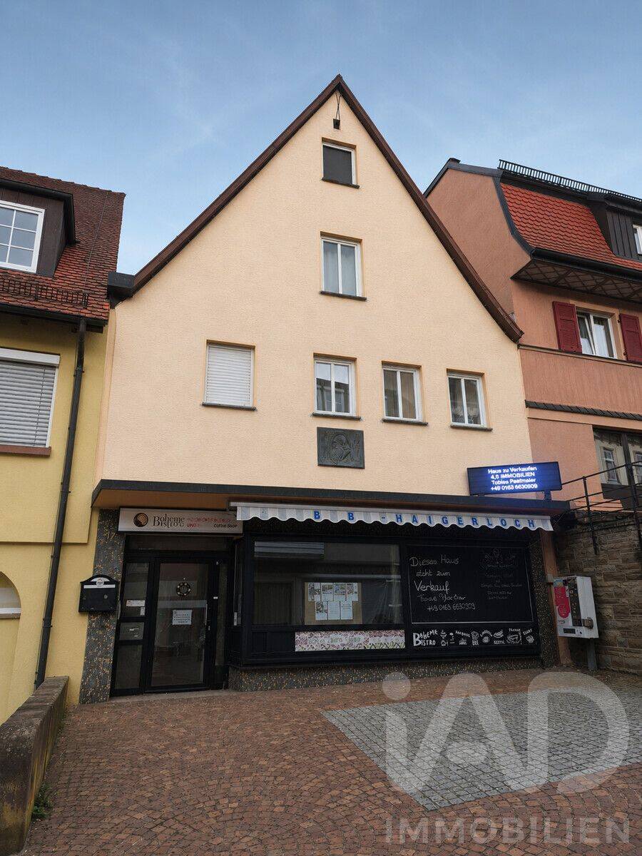 Historisches Wohn- und Geschäftshaus in der Altstadt von Haigerloch voll ausgestattete Gaststätte, sanierte Wohnungen & Garten, 72401 Haigerloch
