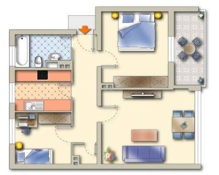 3 Zimmer Einbauküche und Balkon!, 29633 Munster