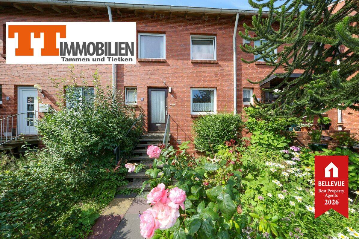 TT: Ruhig gelegenes Reihenhaus mit 6 Zimmern, Gartenidylle und zwei Garagen!, 26386 Wilhelmshaven