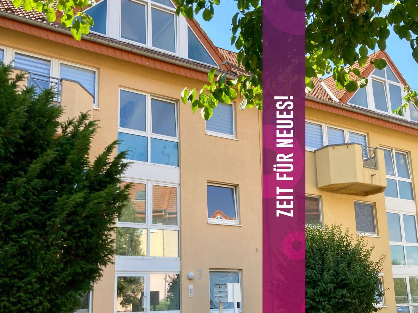 Die erste eigene Wohnung mit Balkon, 6198 Salzatal